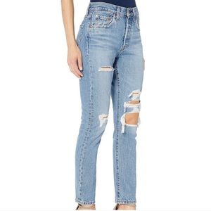 LEVI’S 501 Skinny Jeans Nice As Pie Size 24